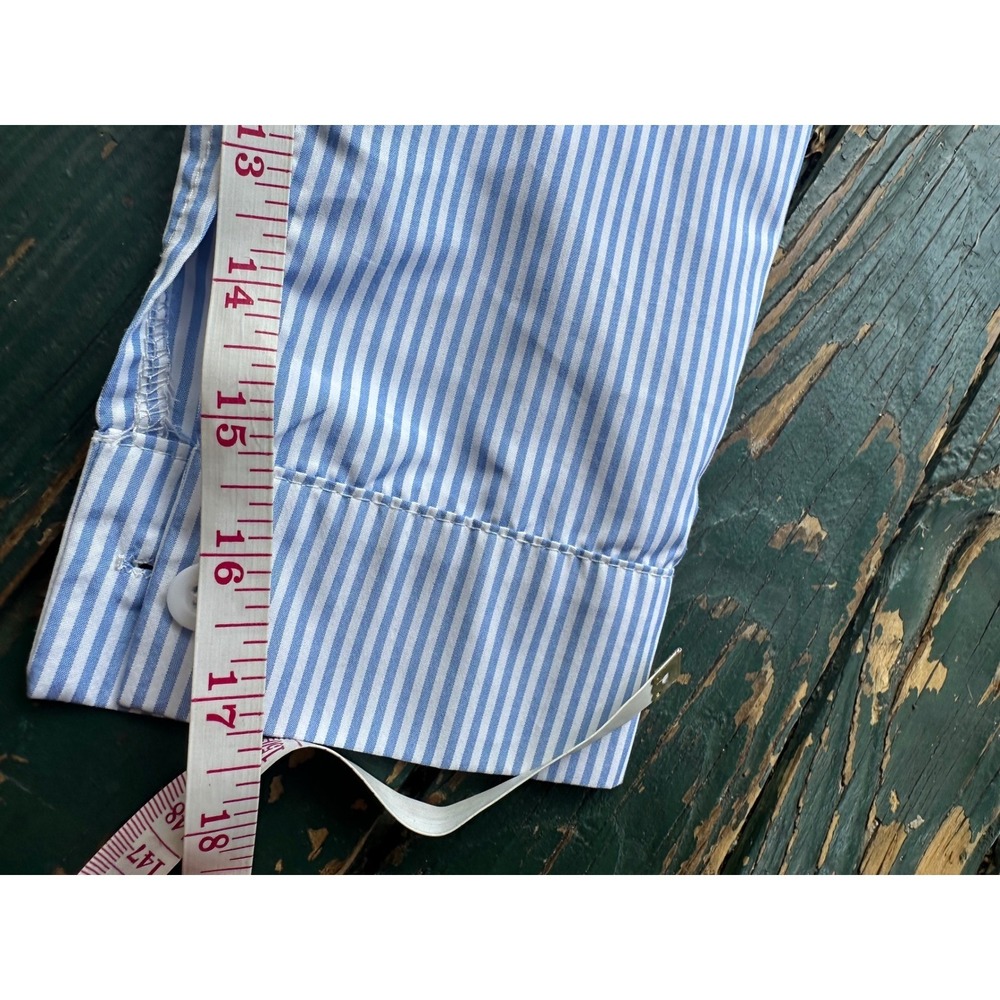 Seasty Womens Colorblock Striped Button Down Shirt Pastel m color block - Picture 5 of 7